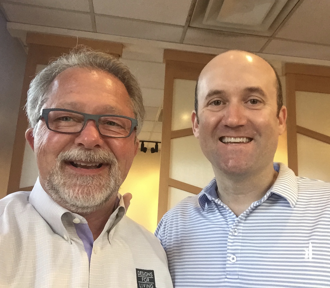 David and another mentee, David Buchanon